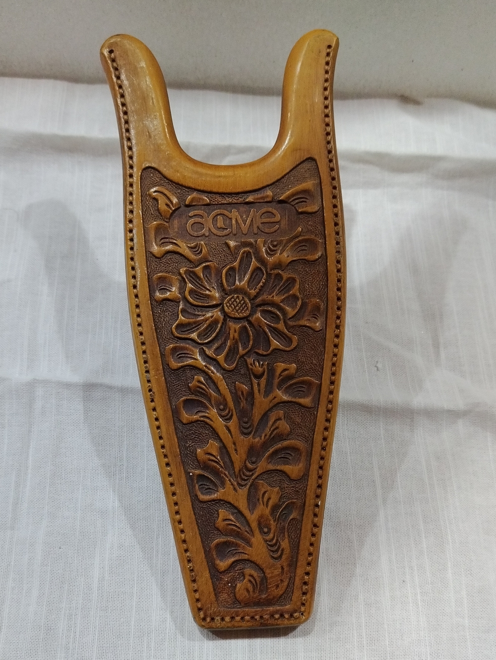 Vintage Boot jack (used to pull off cowboy boots or tall boots). ACME Boots